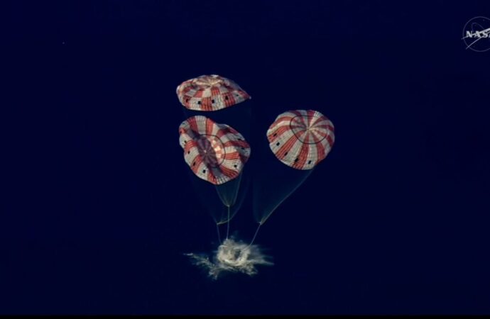 Orión regresa a la Tierra y completa la misión Artemis II