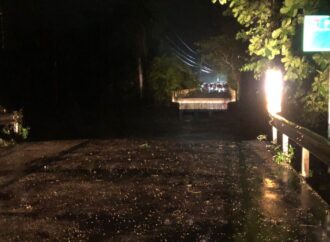 Reportan colapso del puente Camú en Puerto Plata producto de las lluvias