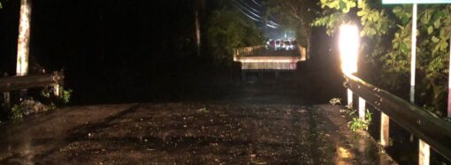 Reportan colapso del puente Camú en Puerto Plata producto de las lluvias