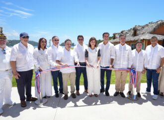 Vicepresidenta Raquel Peña inaugura primera etapa del puerto Samaná Bayport