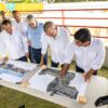 Abinader supervisa avances del Monorriel de Santiago