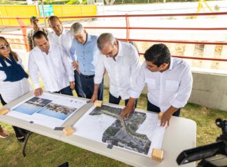 Abinader supervisa avances del Monorriel de Santiago